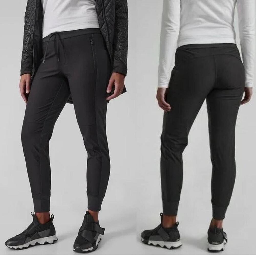 Athleta Headlands Hybrid Track Joggers Black size 0